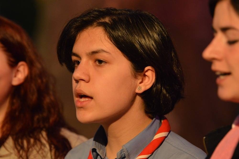 La Veglia delle Palme 2017 dei giovani con il vescovo Franco Giulio Brambilla a Domodossola